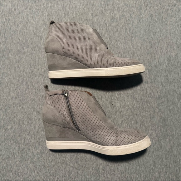 Paolo Light Gray Ankle Booties Size 8.5 - Picture 5 of 11